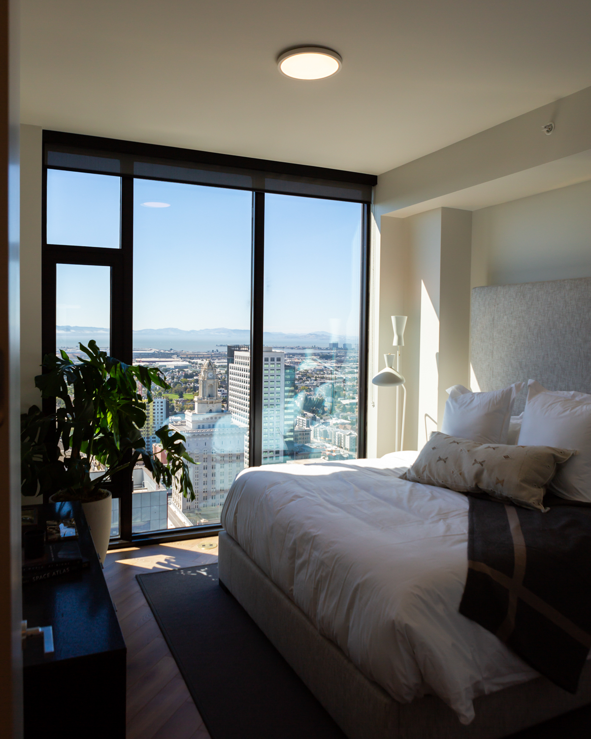 Bedroom view from the 39th floor in the Atlas at 385 14th Street, image by Andrew Campbell Nelson