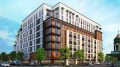 Cascade at 1705 I Street 17th & I Street view, design by HRGA Architecture
