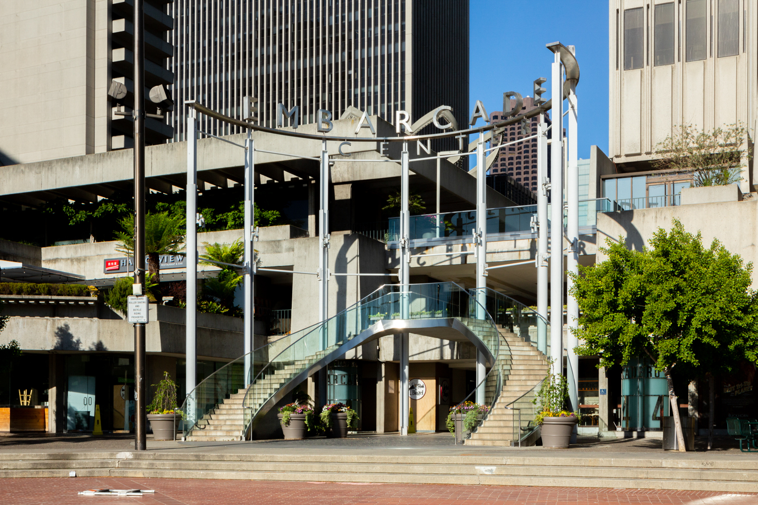 Embarcadero Center entrance, image by Andrew Campbell Nelson