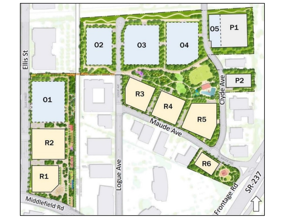 Google's Middlefield Park Project Site Plan