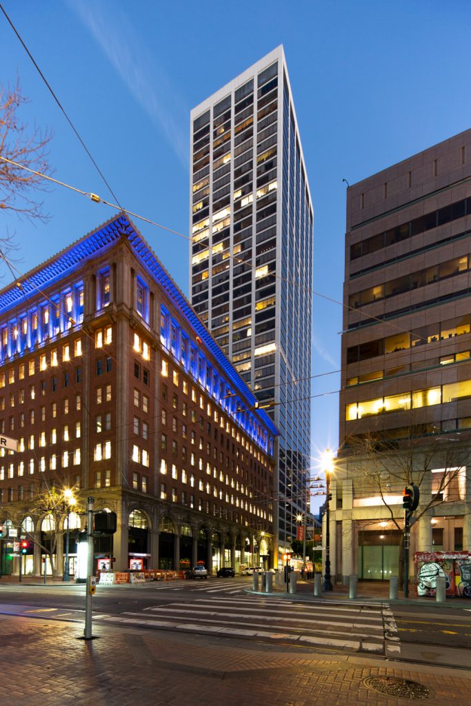 Number 21 Spear Tower at One Market Plaza, SoMa, San Francisco San