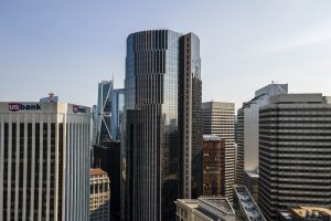 101 California Street aerial view