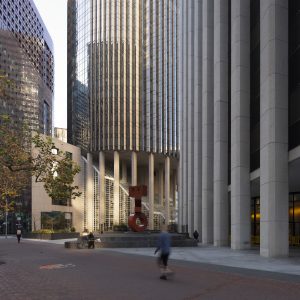101 California Street from the One California Street plaza, image by Andrew Campbell Nelson