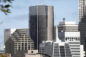 101 California Street seen from Russian Hill, image by Andrew Campbell Nelson