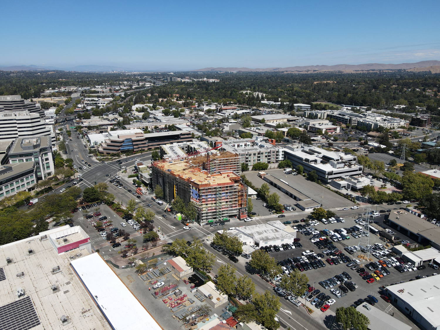 1910 NOMA aerial overlooking the immediate area in Walnut Creek