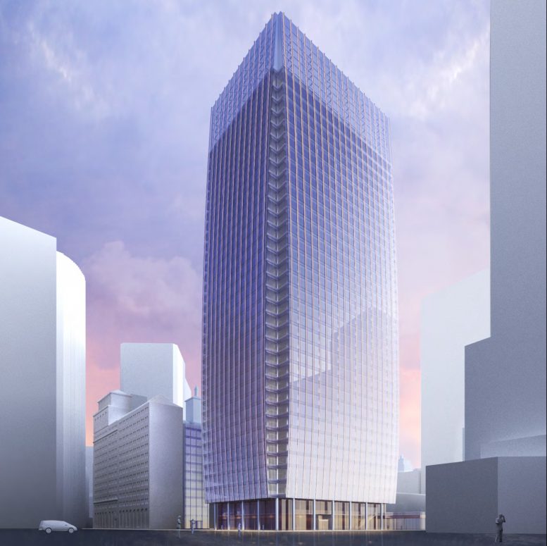 200 Mission Street, formerly 77 Beale, rendering by Pickard Chilton