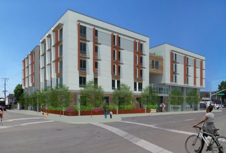 Groundbreaking Held For 2201 Brush Street In West Oakland