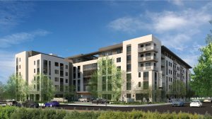 Belmont Village Senior Housing at Bishop Ranch 1A, design by HKIT Architects