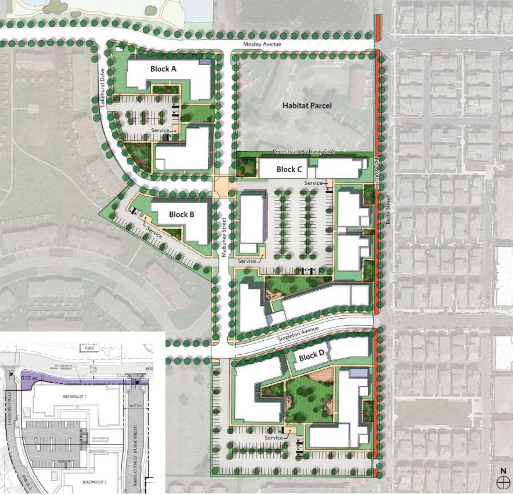 Construction Underway for North Housing Development Plan Block A, 501