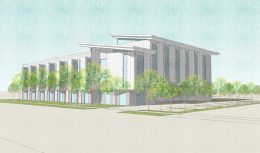 The Mitchell Project at 525 East Charleston Road, rendering by OJK Architecture