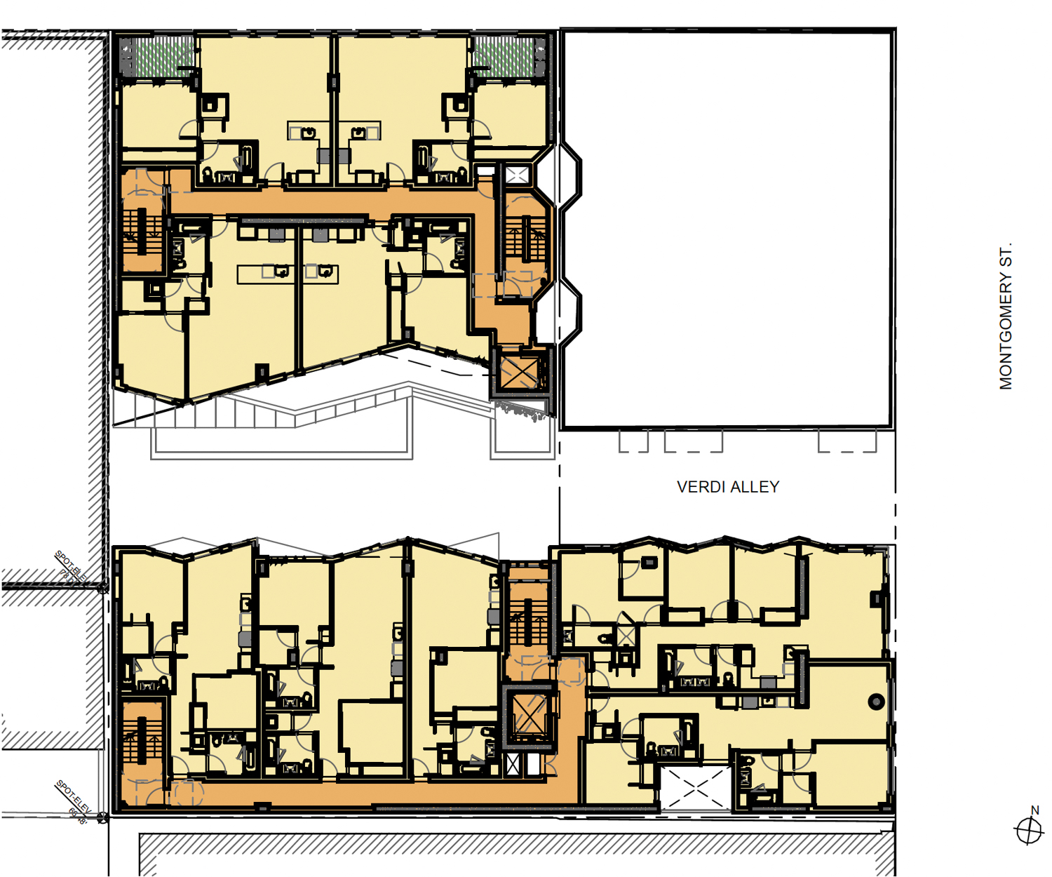 425 Broadway floor plan, rendering by Ian Birchall & Associates