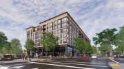 16th and J Street, rendering by C2K Architecture