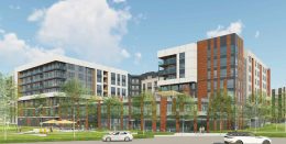 3905 Freedom Circle Building B northwest view, rendering by Studio T Square