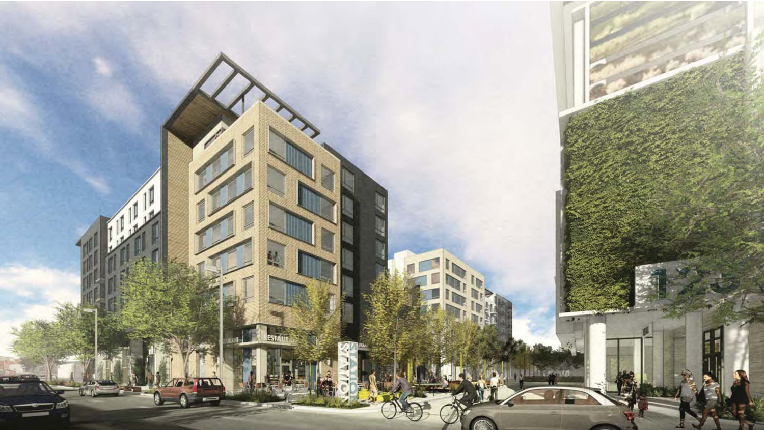 5123 Calle Del Sol mid-rise building, rendering by BAR Architects