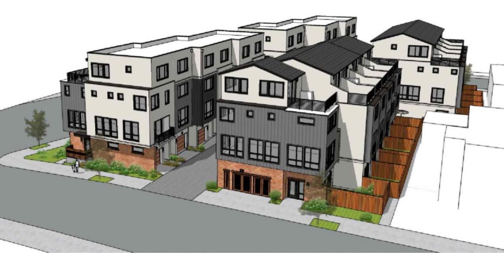 Permits Filed For Townhomes Proposed At 5976 Telegraph Avenue In Oakland