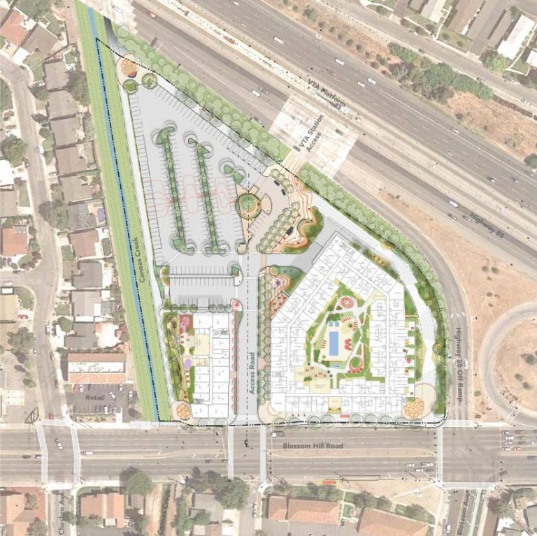 Renderings Revealed For a MixedUse Development At 605 Blossom Hill