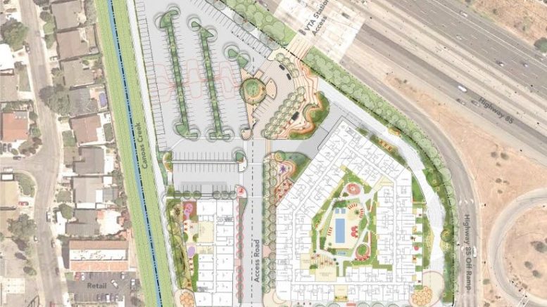 605 Blossom Hill Road Site Plan