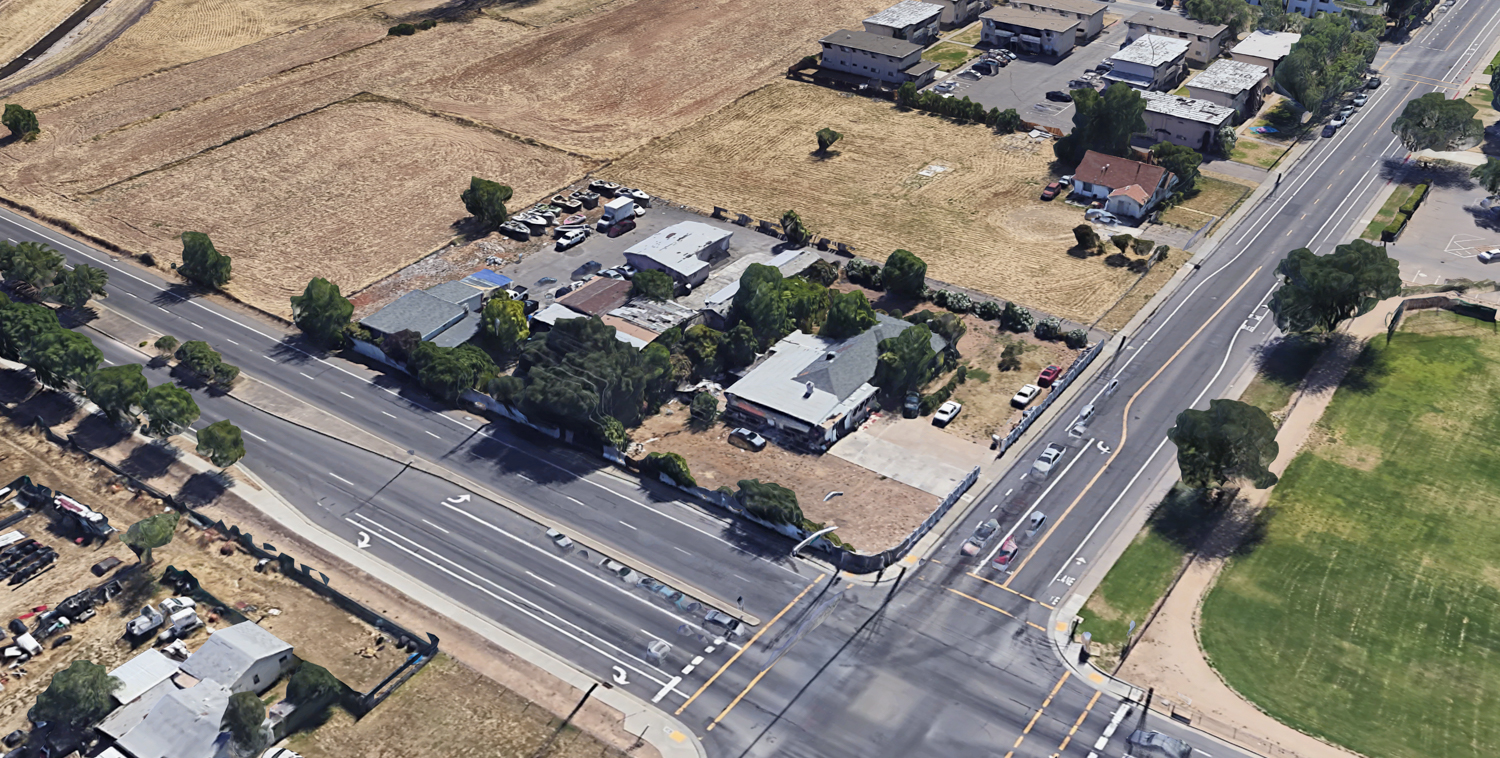 6450 Lemon Hill Avenue, image via Google Satellite