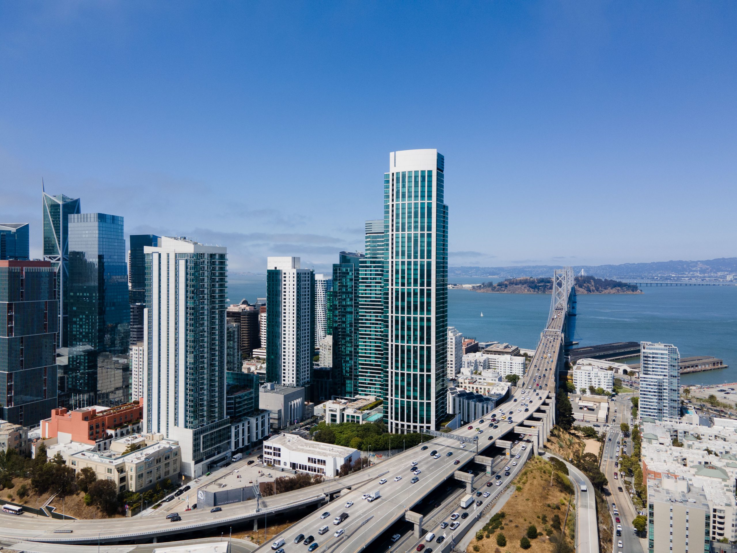 One Rincon Hill, aerial image design by Solomon Cordwell Buenz