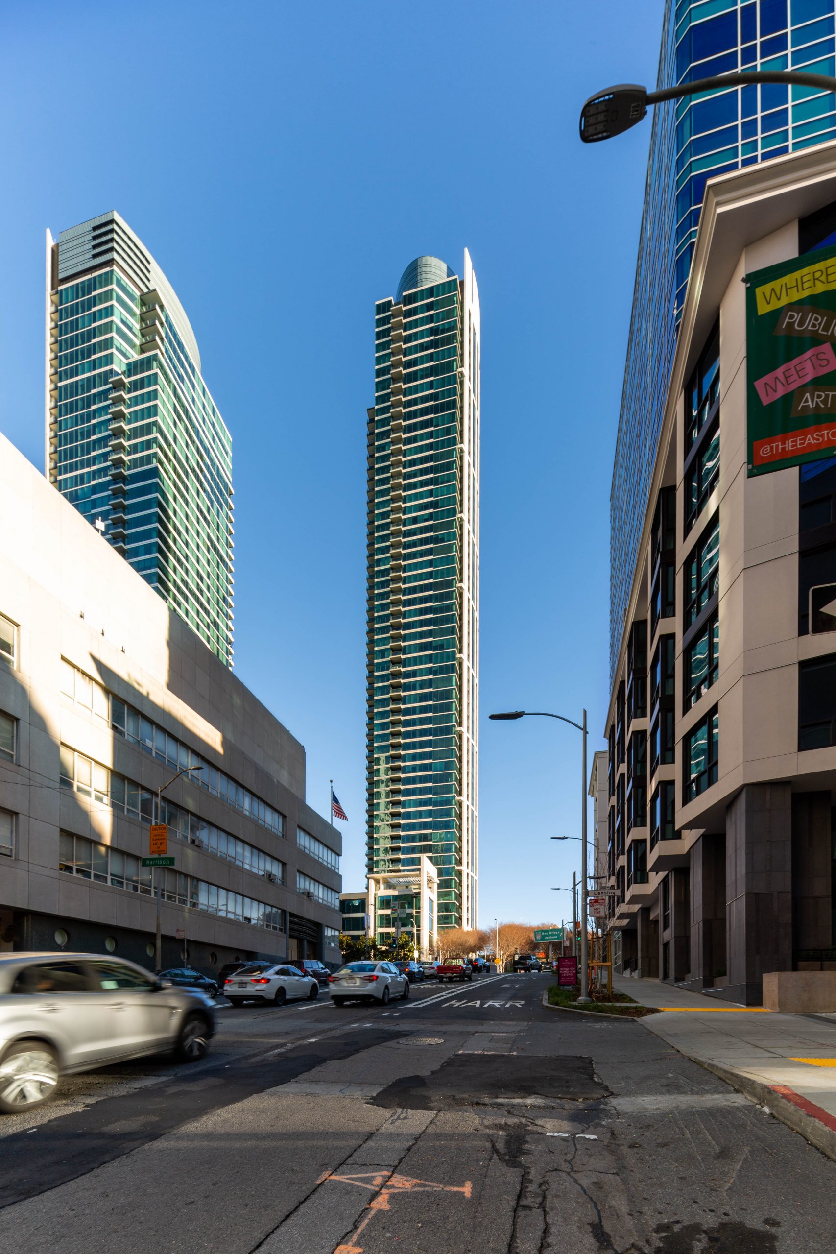One Rincon Hill seen from First Street, image by Andrew Campbell Nelson