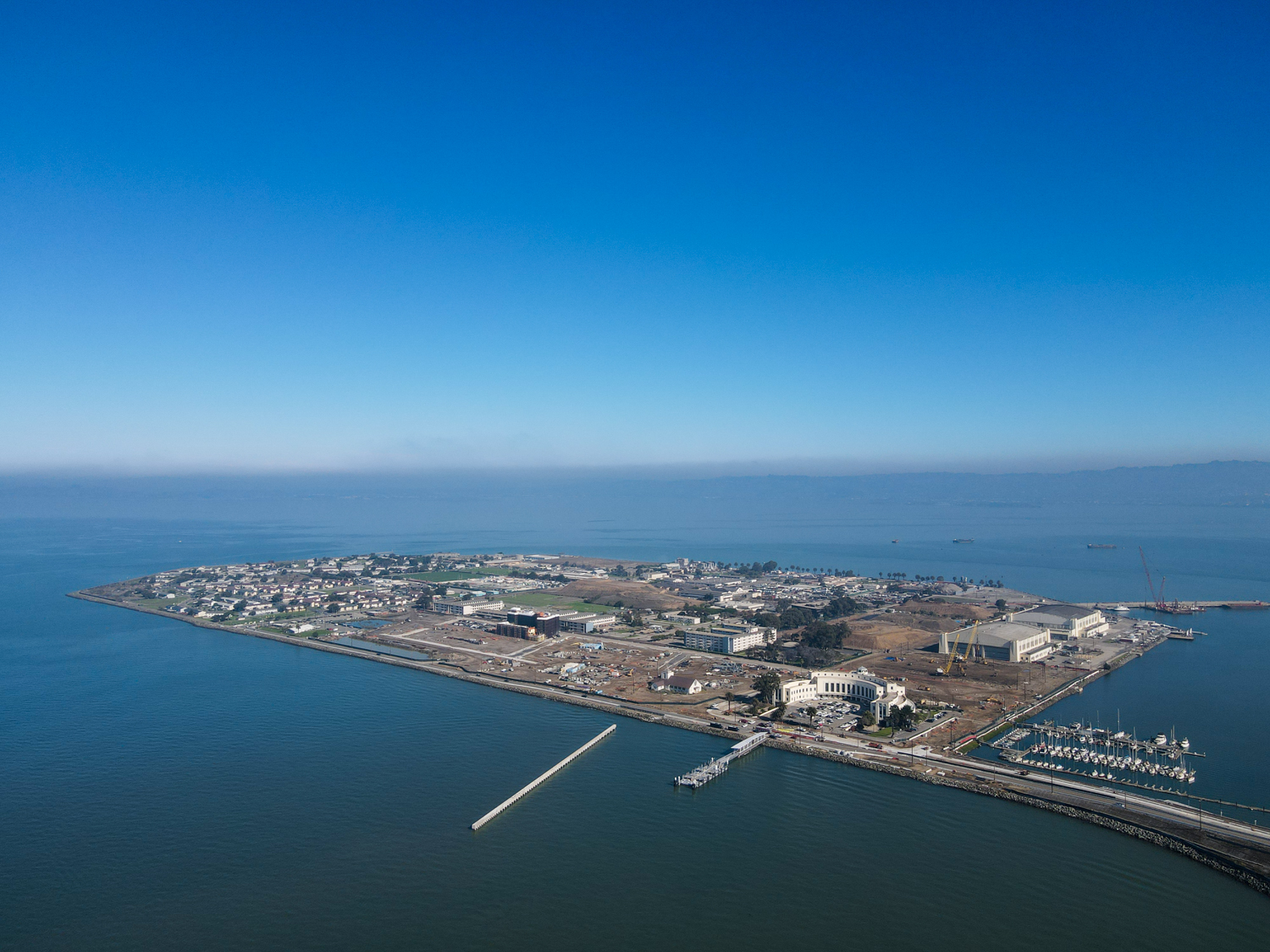 Treasure Island aerial update from above the Bay