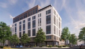 1619 N Street exterior concept, rendering by Vrilakas Groen Architects