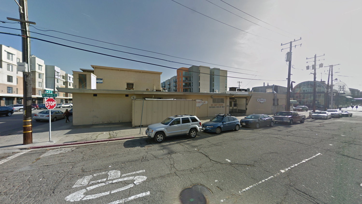 200-220 Alice Street existing building, image via Google Street View