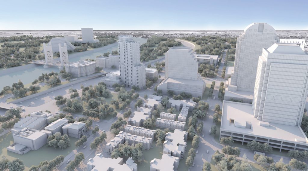 HighRise Revealed for Lot X, Downtown Sacramento San Francisco YIMBY