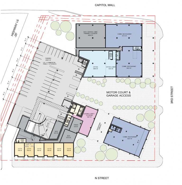 High-Rise Revealed for Lot X, Downtown Sacramento - San Francisco YIMBY