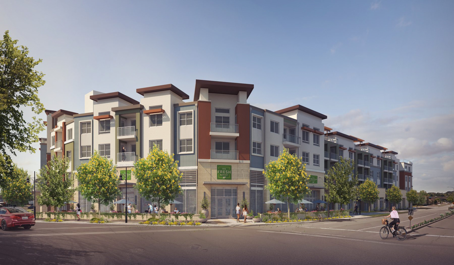 2251 San Ramon Valley Boulevard apartment proposal, design by Withee Malcolm Architects