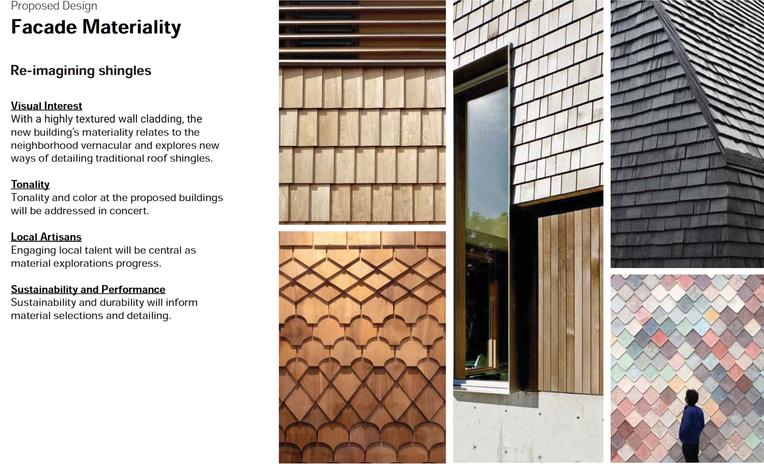 2471 and 2477 Washington Street facade material breakdown, compilation by Jensen Architects