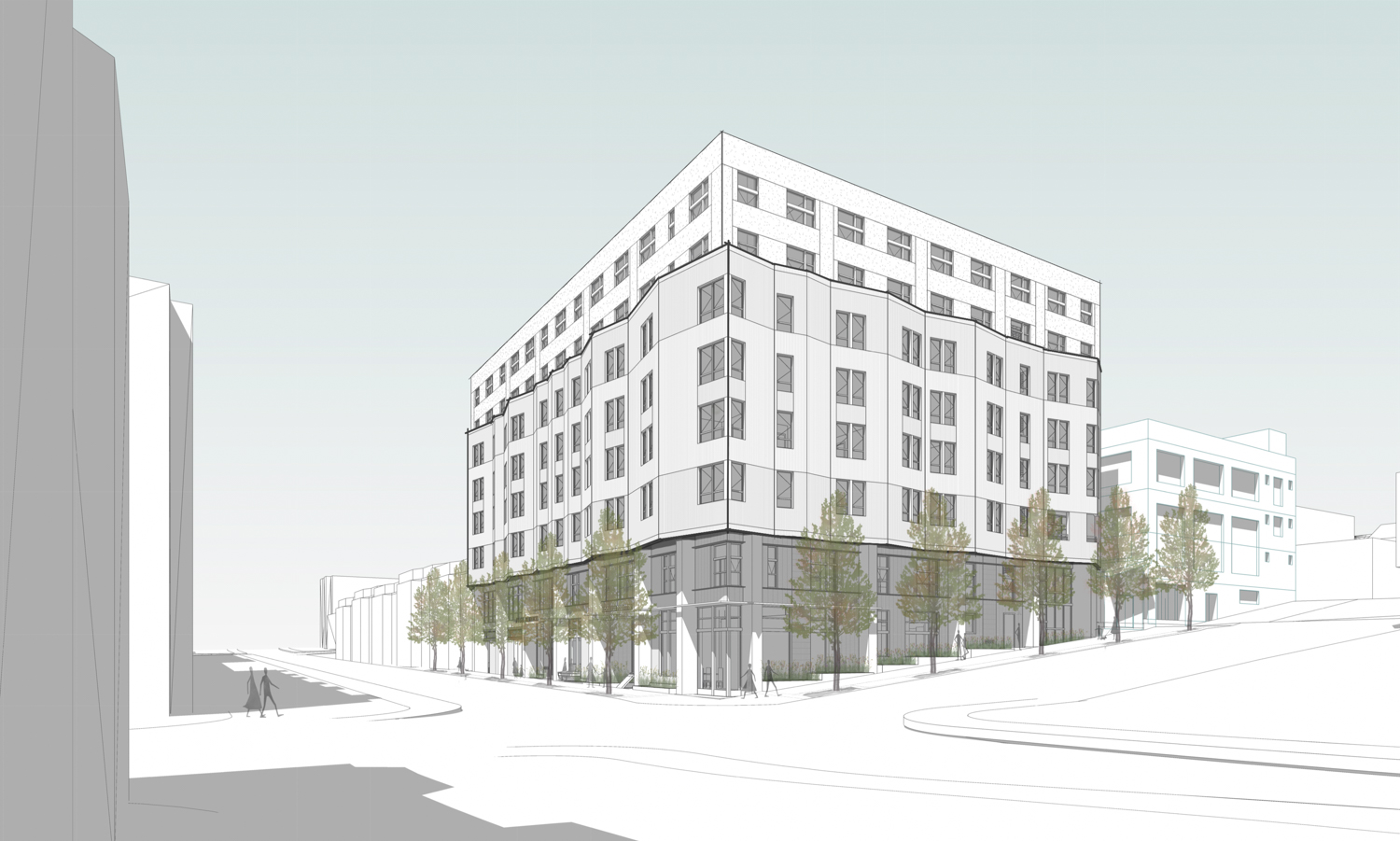 2530 18th Street, rendering by Mithun