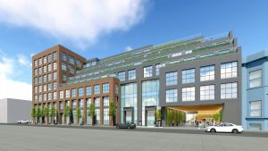 424 Brannan Street initial plan circa 2019, rendering by Heller Manus Architects