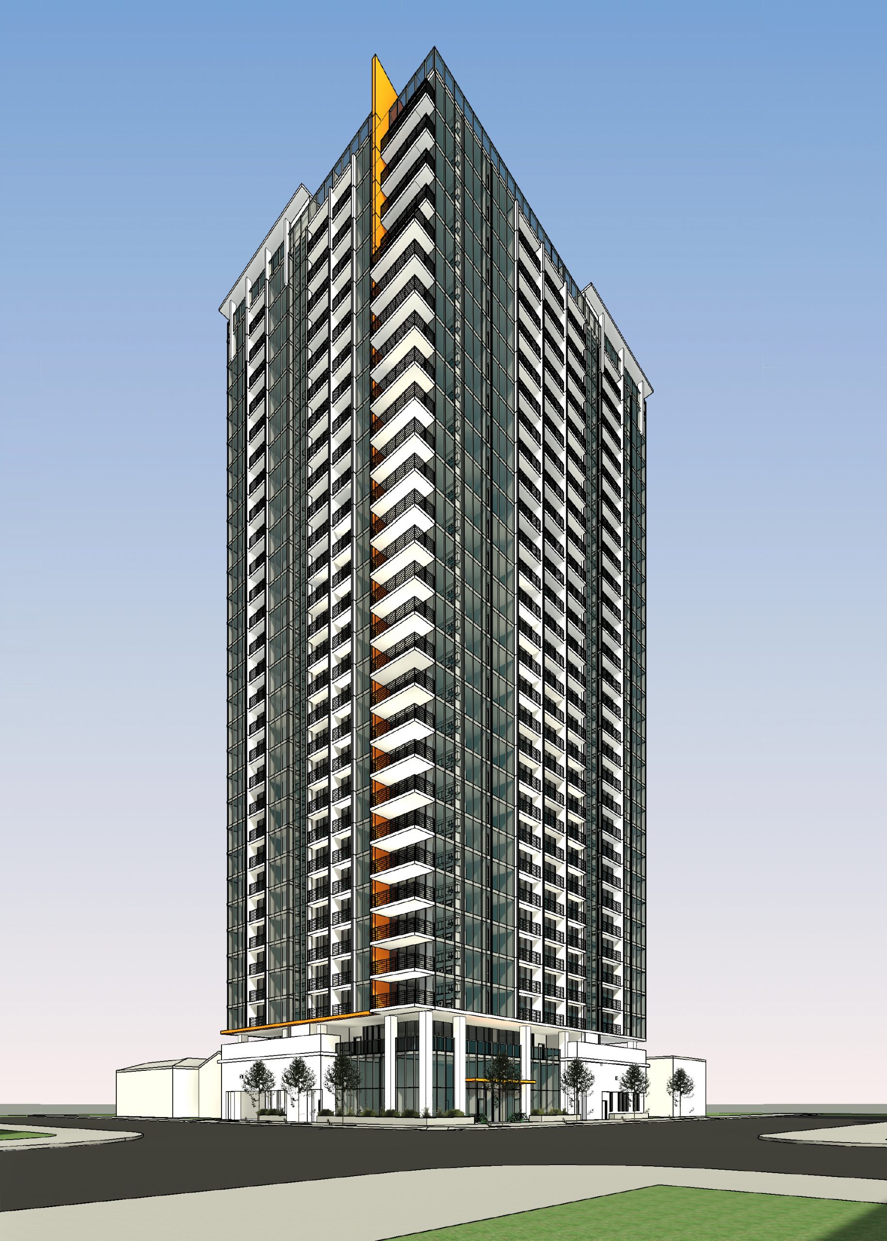 605 South Second Street, rendering by Anderson Architects