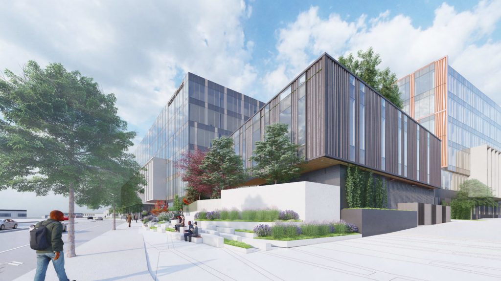 Topping Out for New Eikon Offices in Millbrae, San Mateo County San