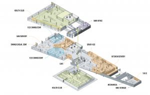 Gateway of Pacific amenity center floor plans