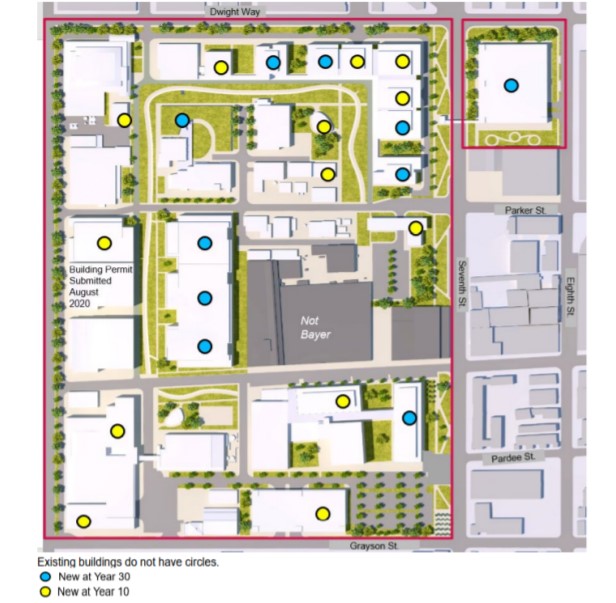 The Bayer Campus Site Plans