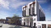 220 9th Street exterior view, rendering by Levy Design Partners