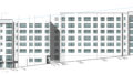 249 Pennsylvania Avenue facade elevation, image by D-Scheme Studio
