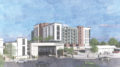 3550 El Camino Real along Flora Vista Avenue, rendering by VMWP