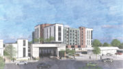 3550 El Camino Real along Flora Vista Avenue, rendering by VMWP