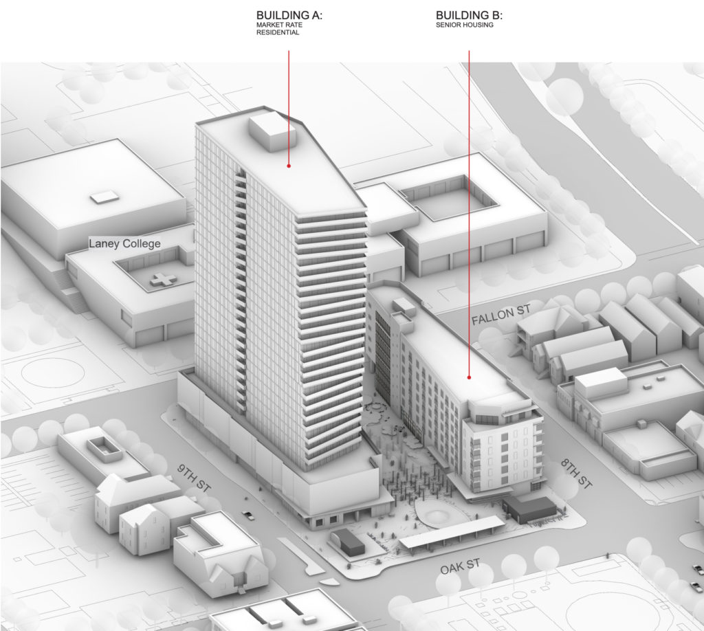 Senior Housing Permits Filed for Lake Merritt BART Development