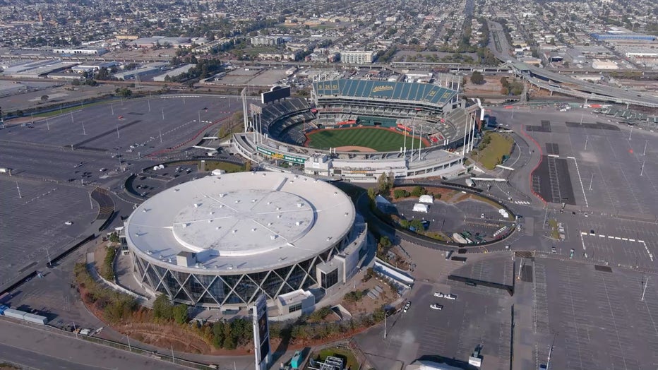 Oakland Coliseum View