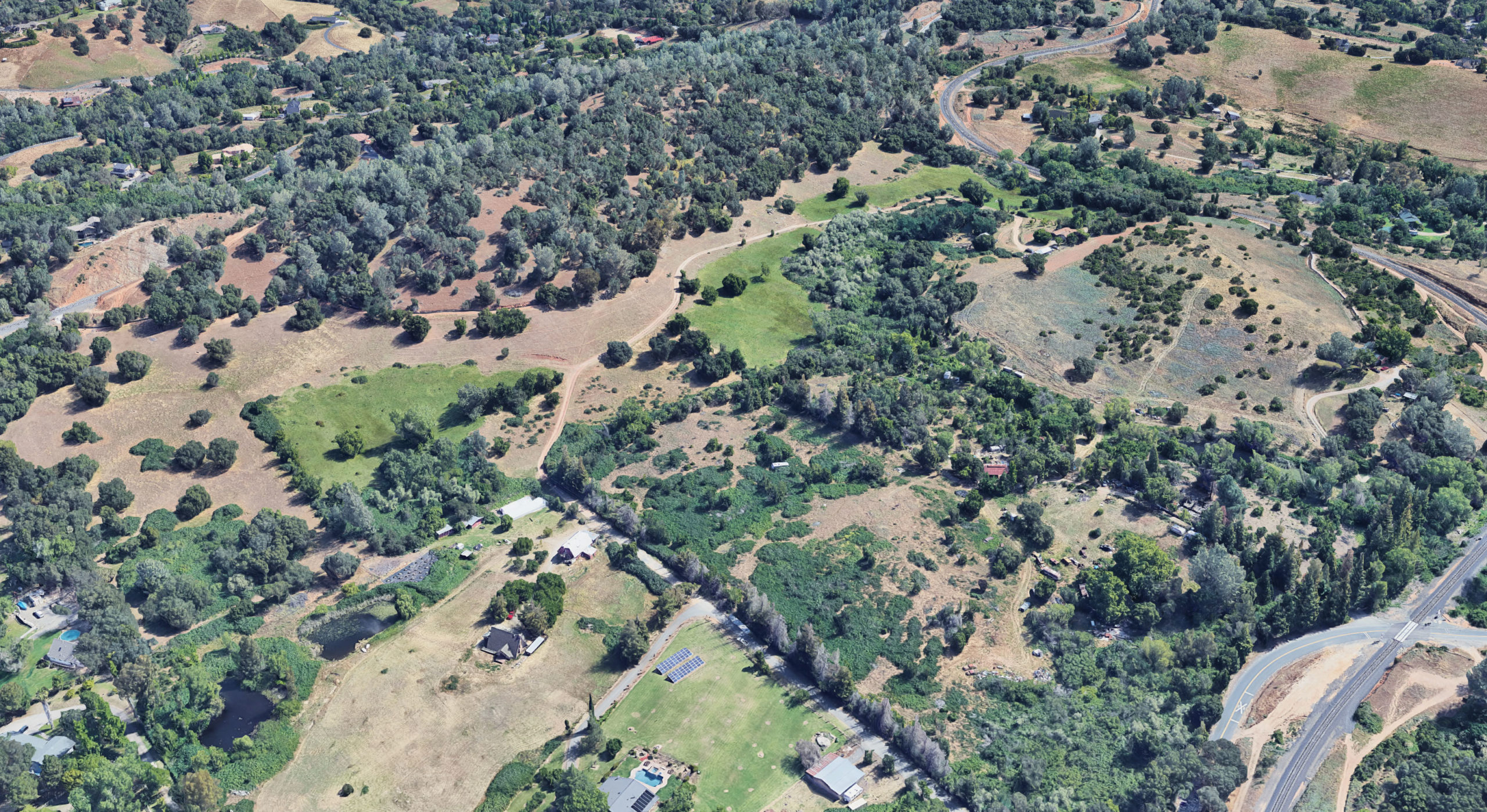 Project 8 Winery property and surrounding area, image via Google Satellite