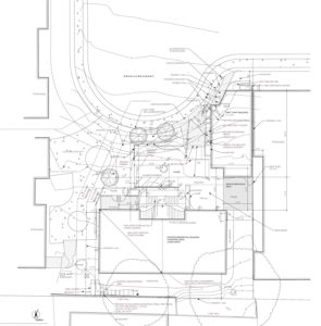 23 Excelsior Court site map, illustration by Harvey Architecture