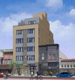 2955 Mission Street, rendering by Sternberg Benjamin Architects