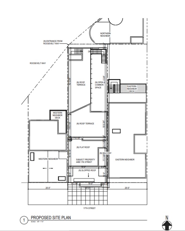 4480 17th Street Site Plan