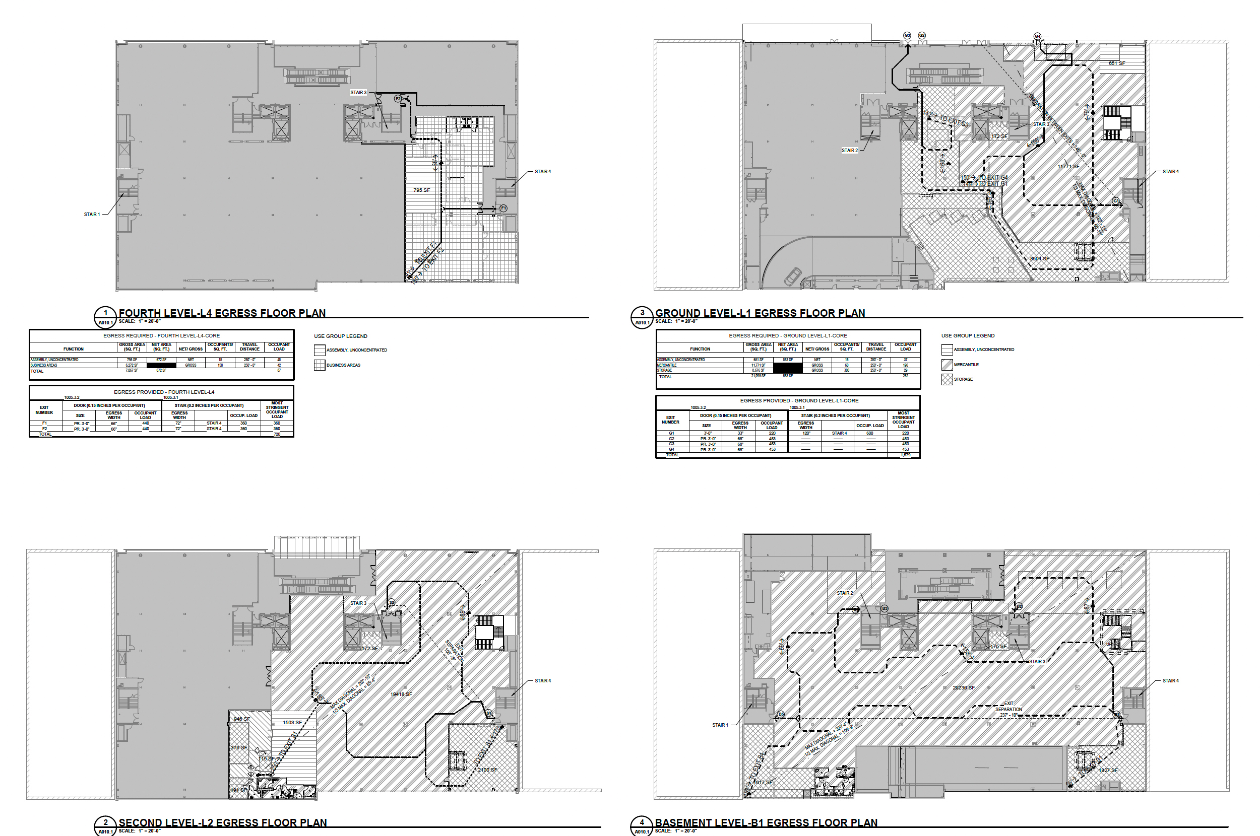 945 Market Street floor plans, image by GreenbergFarrow