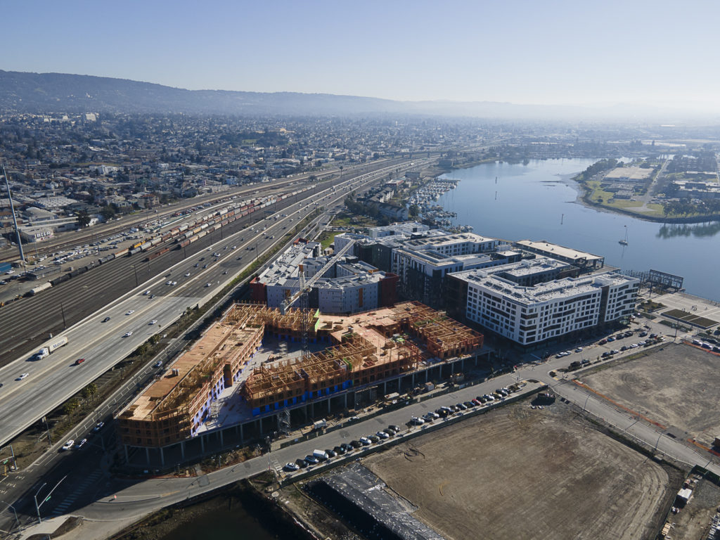 Aerial Update for Brooklyn Basin Development on the Oakland Waterfront San Francisco YIMBY