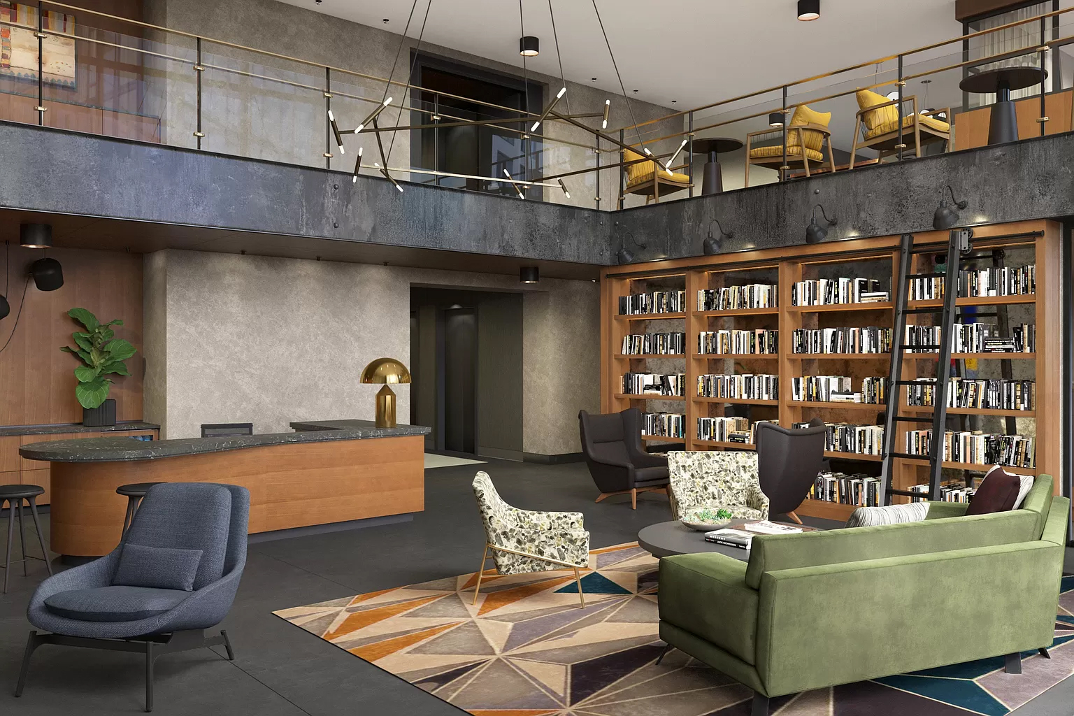 Forma shared library, rendering courtesy Holland Residential